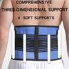 Plus Size Sports Lumbar Support Belt for Men & Women - Adjustable Waist Brace for Basketball & Fitness