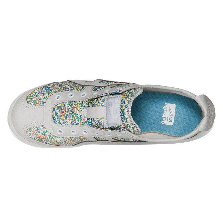Onitsuka Tiger Mexico 66 Fabric Sports Casual Slip Resistant Durable Lightweight Low Top Lifestyle Shoes Women sneaker White 1182A513-400