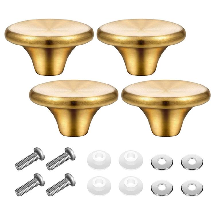 Набор из 4 ручек для крышек Металлический набор ручек Запасные ручки для крышек кастрюль 1