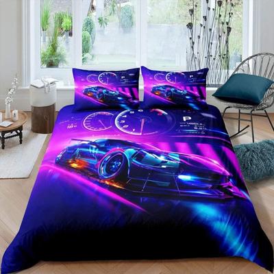 3pcs Bedding Set Print Comfortable Duvet Cover King Queen Twin Single Size Bithday Gift Bedroom Decoration