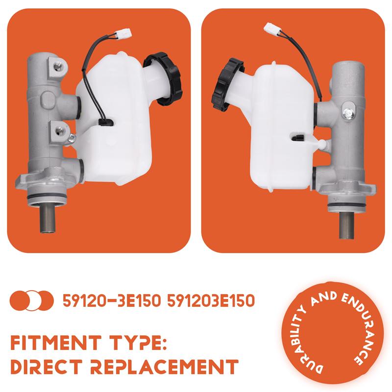 Car Brake Master Cylinder For Kia Sorento I 3.5L 2002-2004 59120-3E150 591203E150