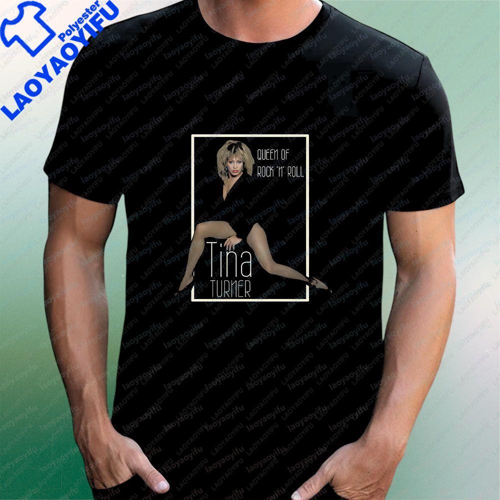 Tina Turner - Rock Band Summer Casual Trendy Multi-Purpose Round-neck T-Shirt for Both Unisex and WoUnisex