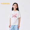 Girls' Quick-Dry Cartoon Print Short-Sleeve T-Shirt