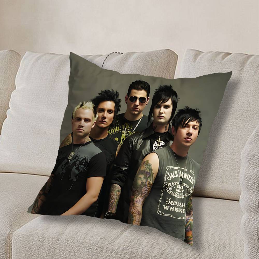 Cool A7X A-Avenged Sevenfold Pillow Case Pillow Case Living Room Sofa Cushion Cover Suitable For Home Bedroom Room Decoration