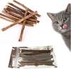 20 Pcs/lot Cat Stick Pet Cat Molar Toys Natural Wood Polygonum Sticks Cleaning Teeth Relieve Boredom Snacks Chews Toys