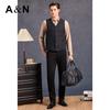 Antonio Men's Lightweight 90% Down V-Neck Vest