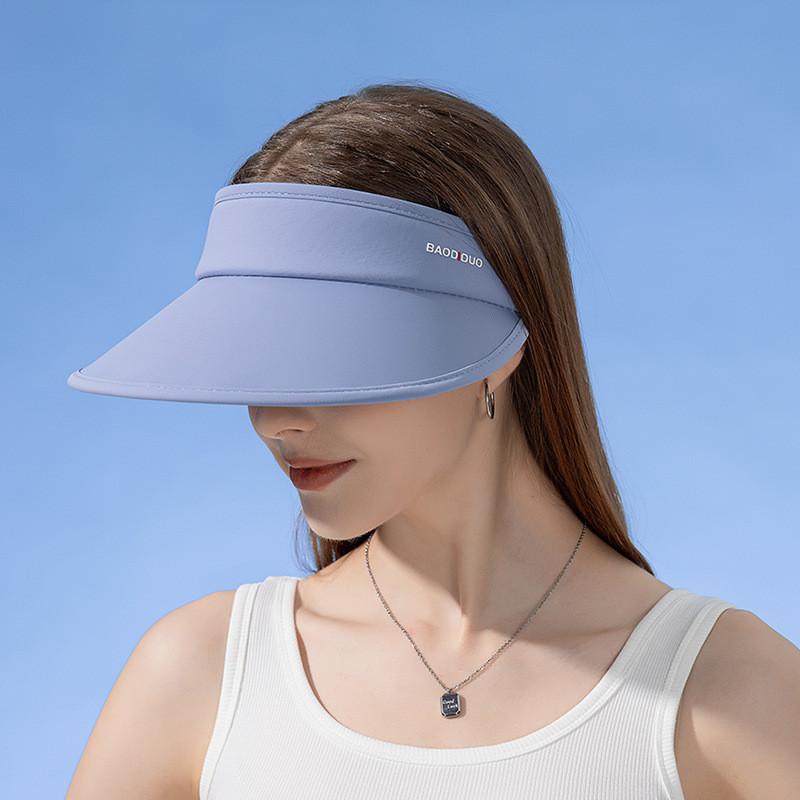 Summer Sun Hat For Women With Large Brim And Breathable Ice Silk Fabric For Sun Protection And Casual Wear