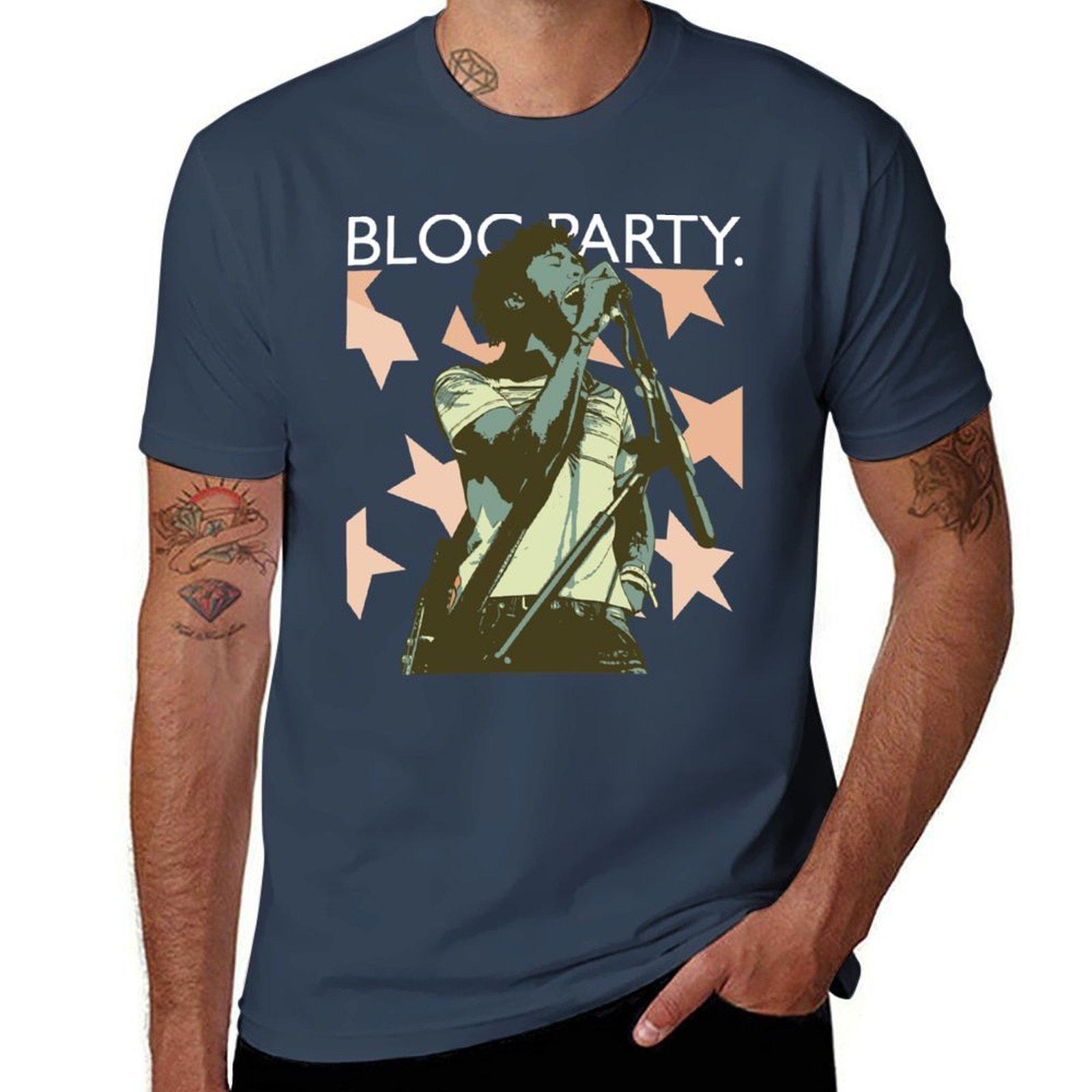 Zero Flux Given Bloc Party TShirt Casual Loose Fit Summer Tee Shirt S