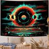 Cyberwind Time Space Vortex Digital printing polyester wall hanging tapestry decorative Living bedrooms Office background gift
