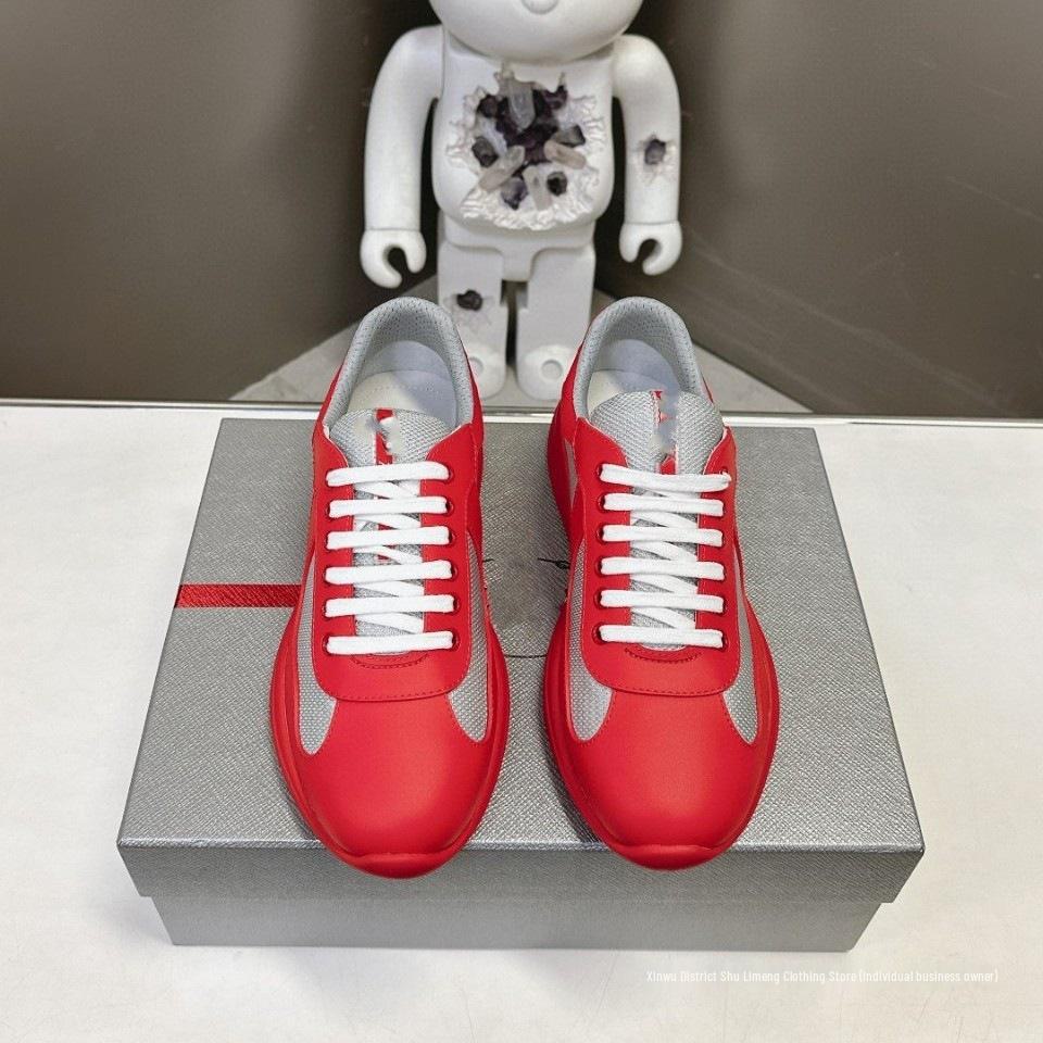 P's Men's Casual Shoes with Colorful Soles and Stylish Flats