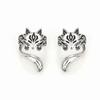 Korean Style Cat Ear Clip Zinc Zinc Alloy Ear Cuff Personality Animal Earrings  Party