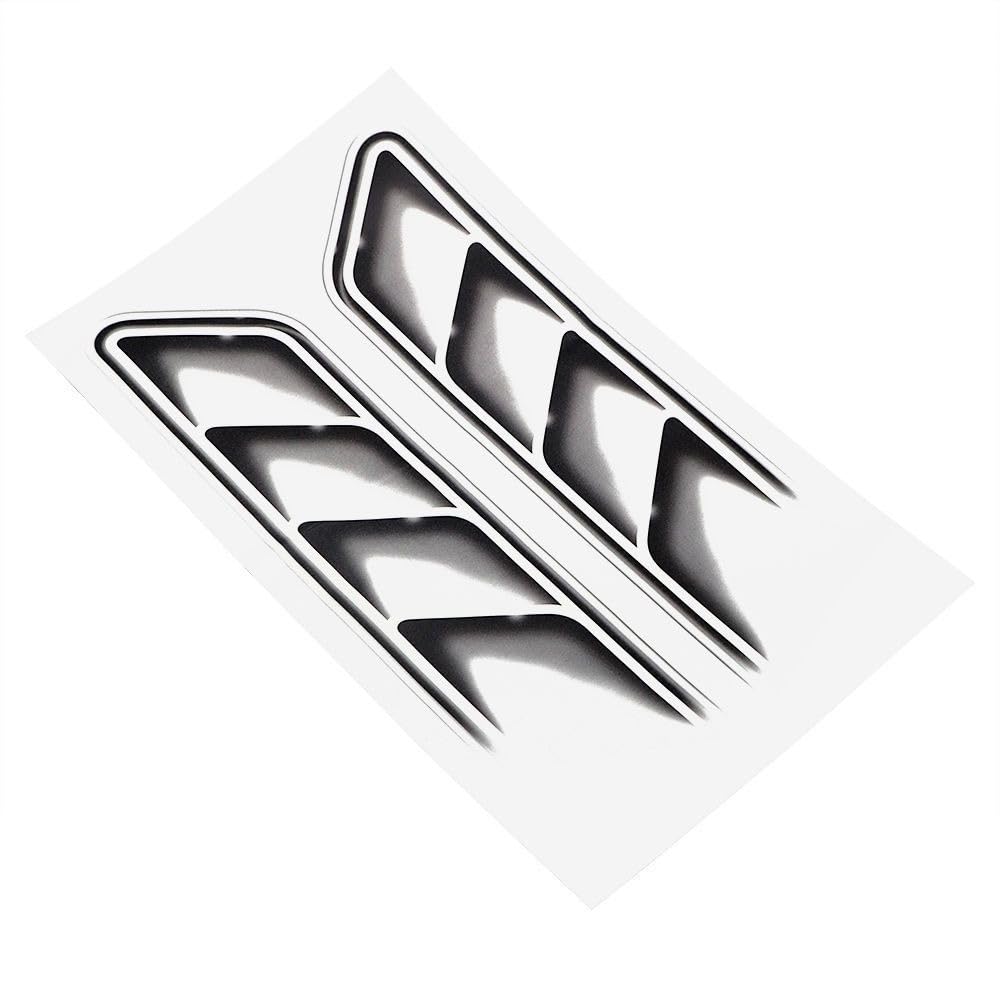 

Set of 2 3D Shark Gills Car Sticker Decal Car Sticker Car Sticker Vent