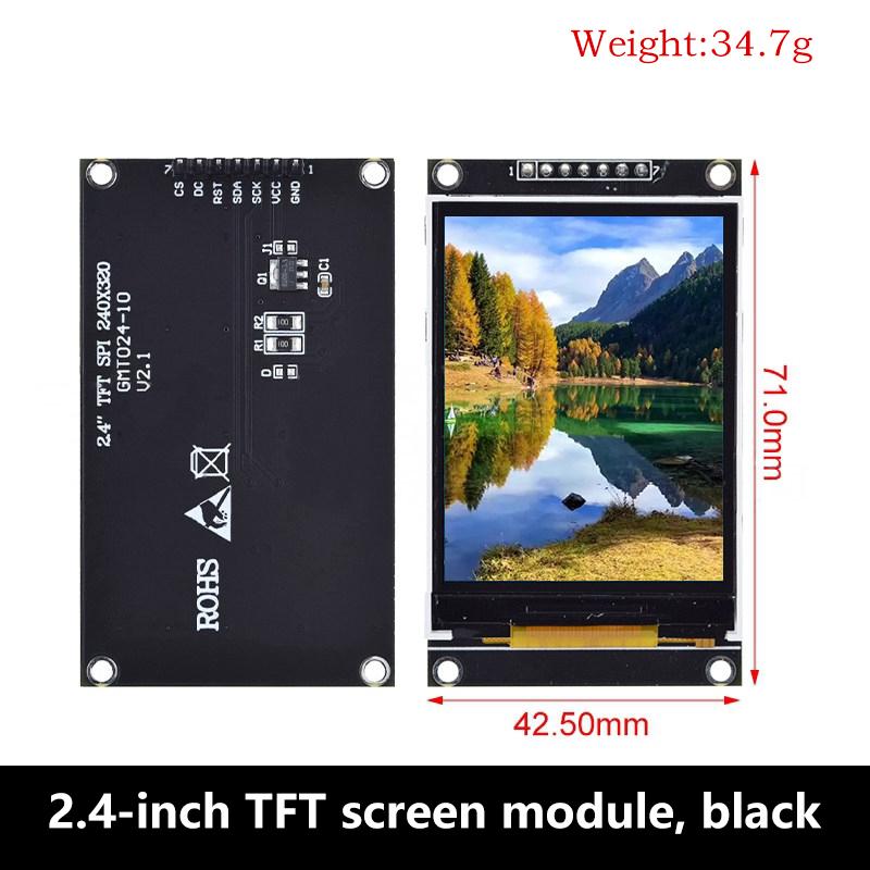 1.77/1.1/1.1/1.8 Inch SPI TFT LCD Screen Module 111X111 161X118 Color Display SPI Serial Port 7Pin Black PCB LIZAO For Arduino