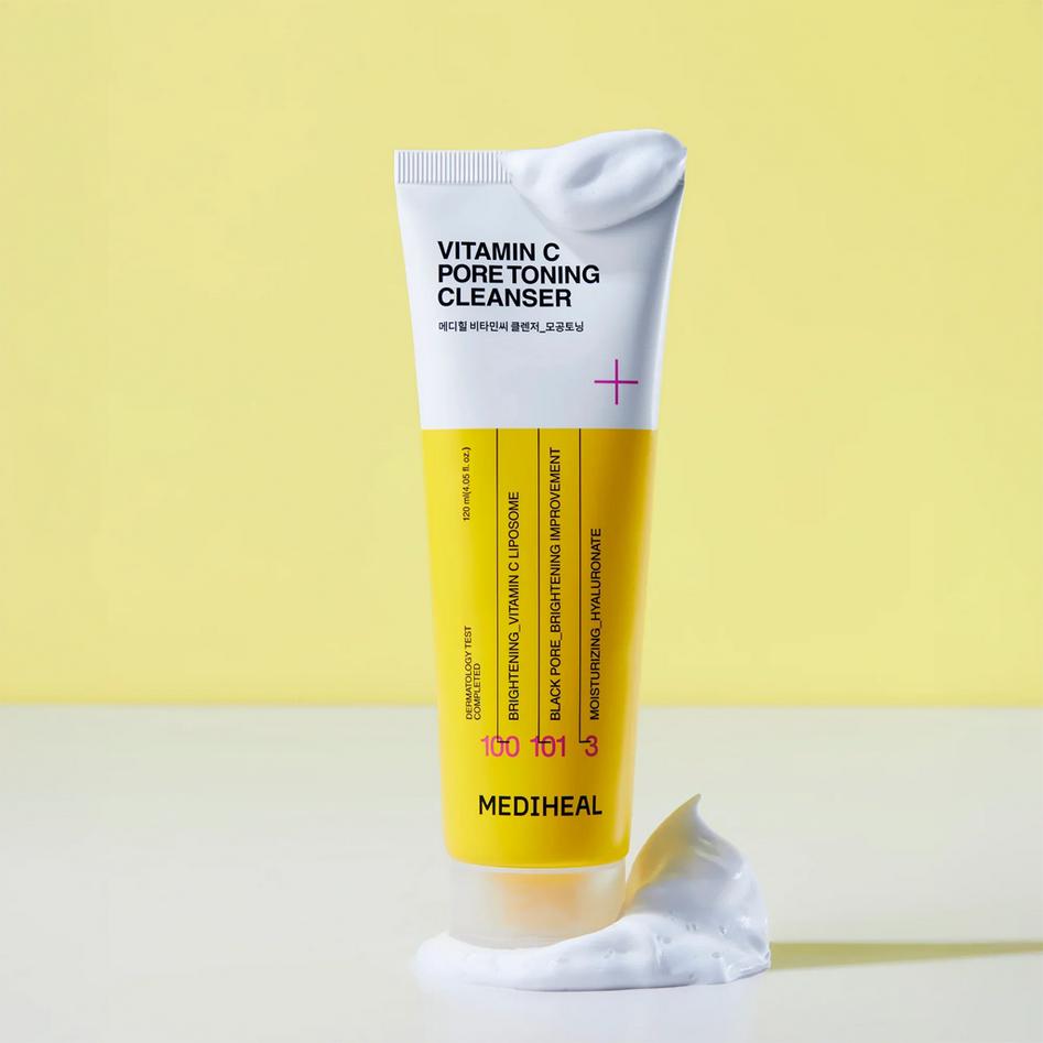 Mediheal Foam Cleansing 120ml, TEATREE, Vitamin C,Madecassoside/ Moisturizing, Korean Cosmetics, Kbeauty