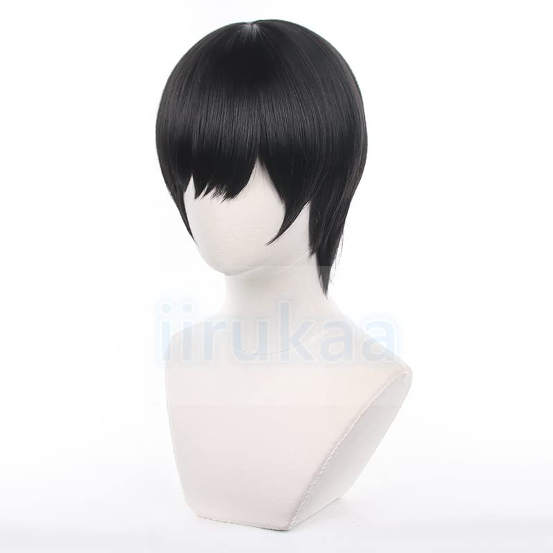 Iirukaa Chainsaw Man Yoshida Hirofumi Parykk Cosplay Parykk Parykknett Merchandise Varmebestandig for Fotografering 2D-Arrangementer Halloween Forkledning Kostyme