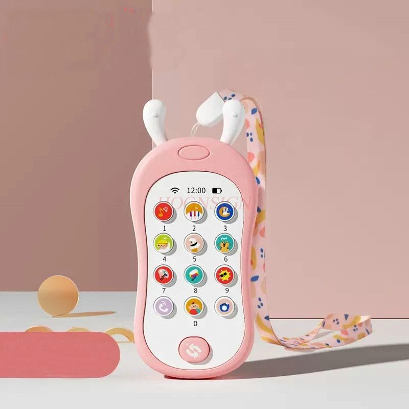 Children'S Mobile Phone Toys Boys Girls Babies Early Childhood Education Music Simulation Telephones Babies Can Chew