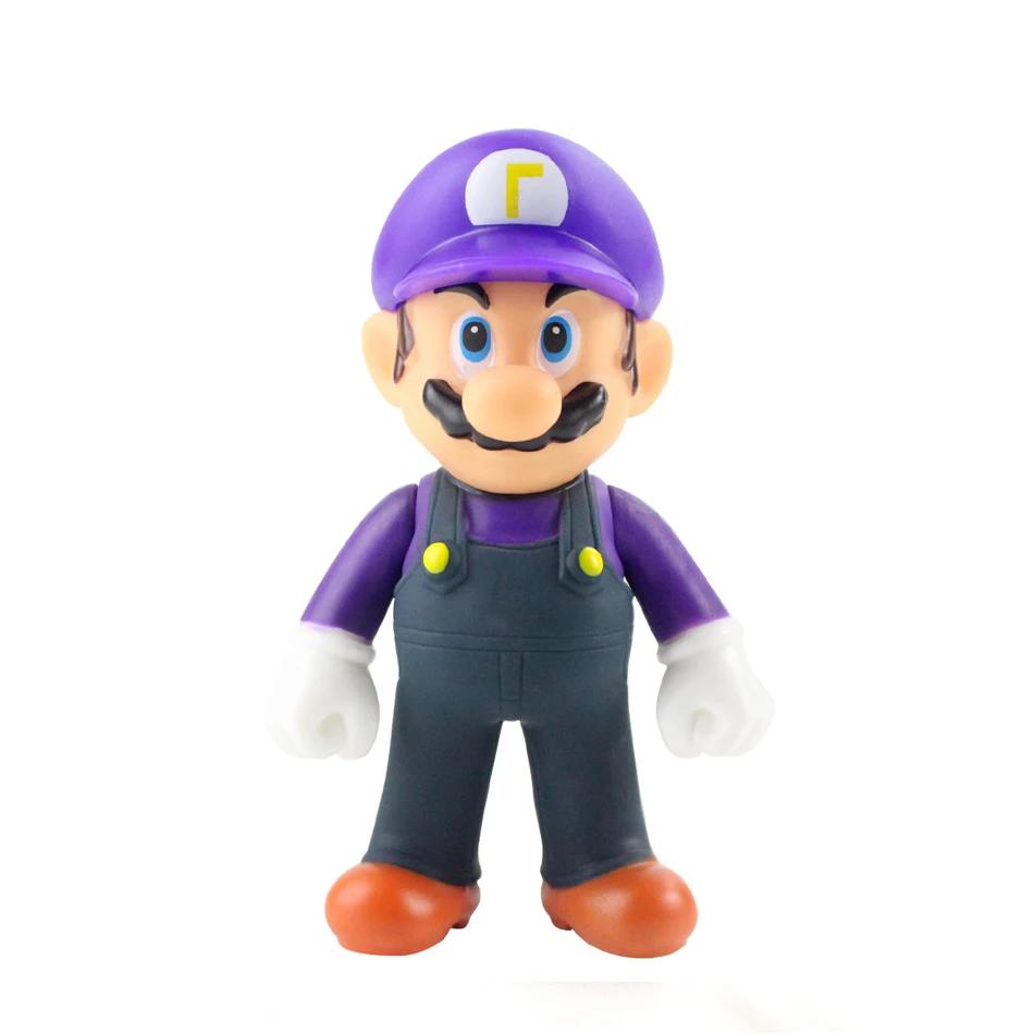 Super Mario Bros Zeichentrickfiguren Modell Geburtstagsgeschenk Anime Figuren Luigi Yoshi Mario Kreatives Sammlermodell Spielzeug.*