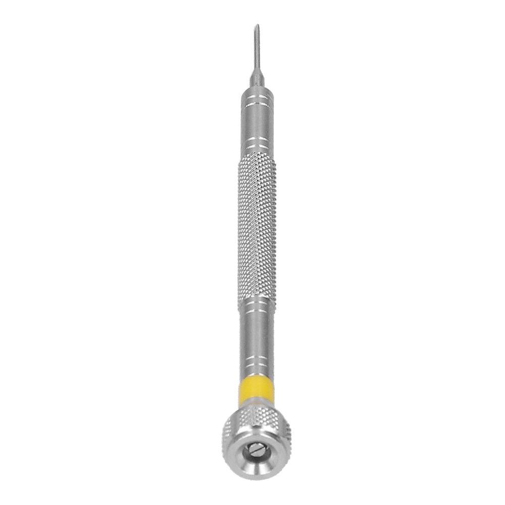 8 Sizes Watch Screwdriver Knurled Handle Design Slot Screwdriver  Professional Repair
