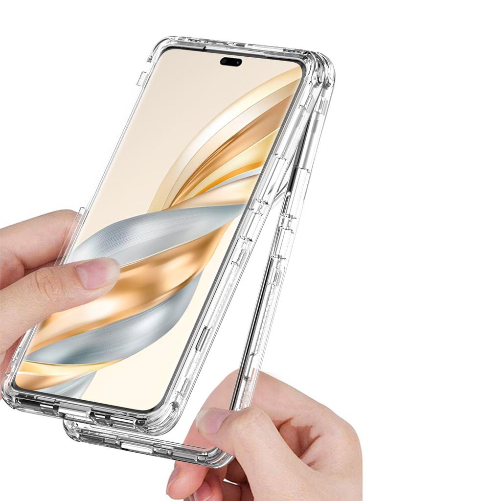 Clear Case for Honor Magic7 Lite 5G/X60 Pro 5G/X9c 5G Anti Scratch Acrylic TPU Phone Cover