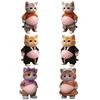 SUANES 3D Cat Belly Stickers Soft Belly Unique and Cute 3D Squishy Stickers for Sticker Decorating Cell Diaries - Stickers, Fun, Books, Phones,