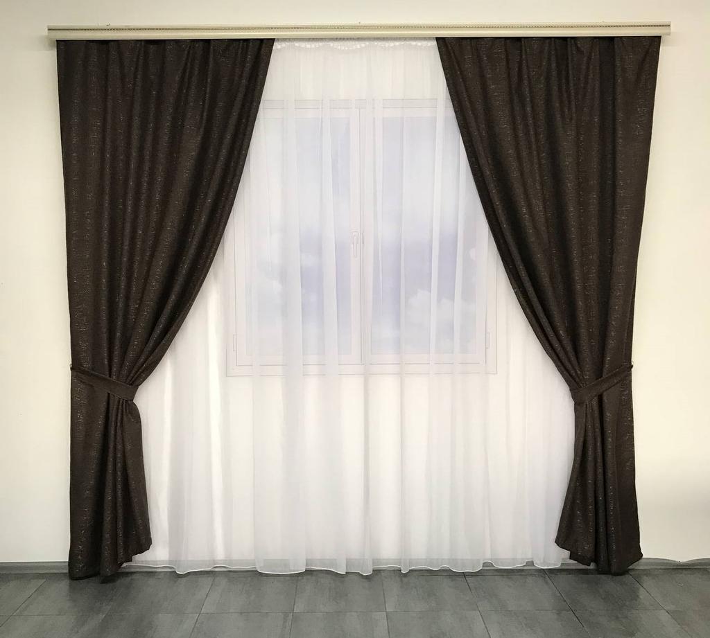 Luxuriöse Verdunkelungsvorhänge für Wohnzimmer, Schlafzimmer, modische Vorhänge, Kinderzimmer, Küche, Massiv 150 x 270 cm (2 Stück) ALBO