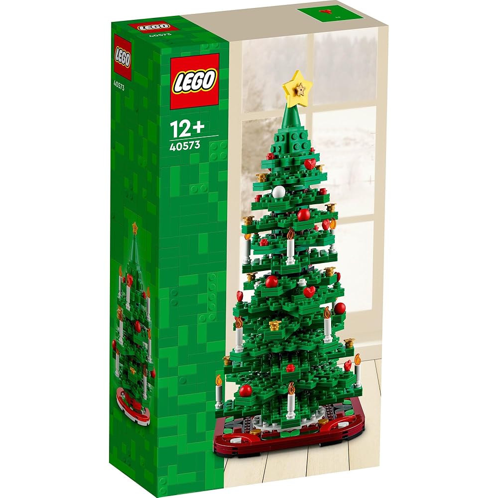 LEGO Christmas Tree Building Toy Set 40573 for Kids Ages 12-14 Decorative Blocks for Boys and Girls