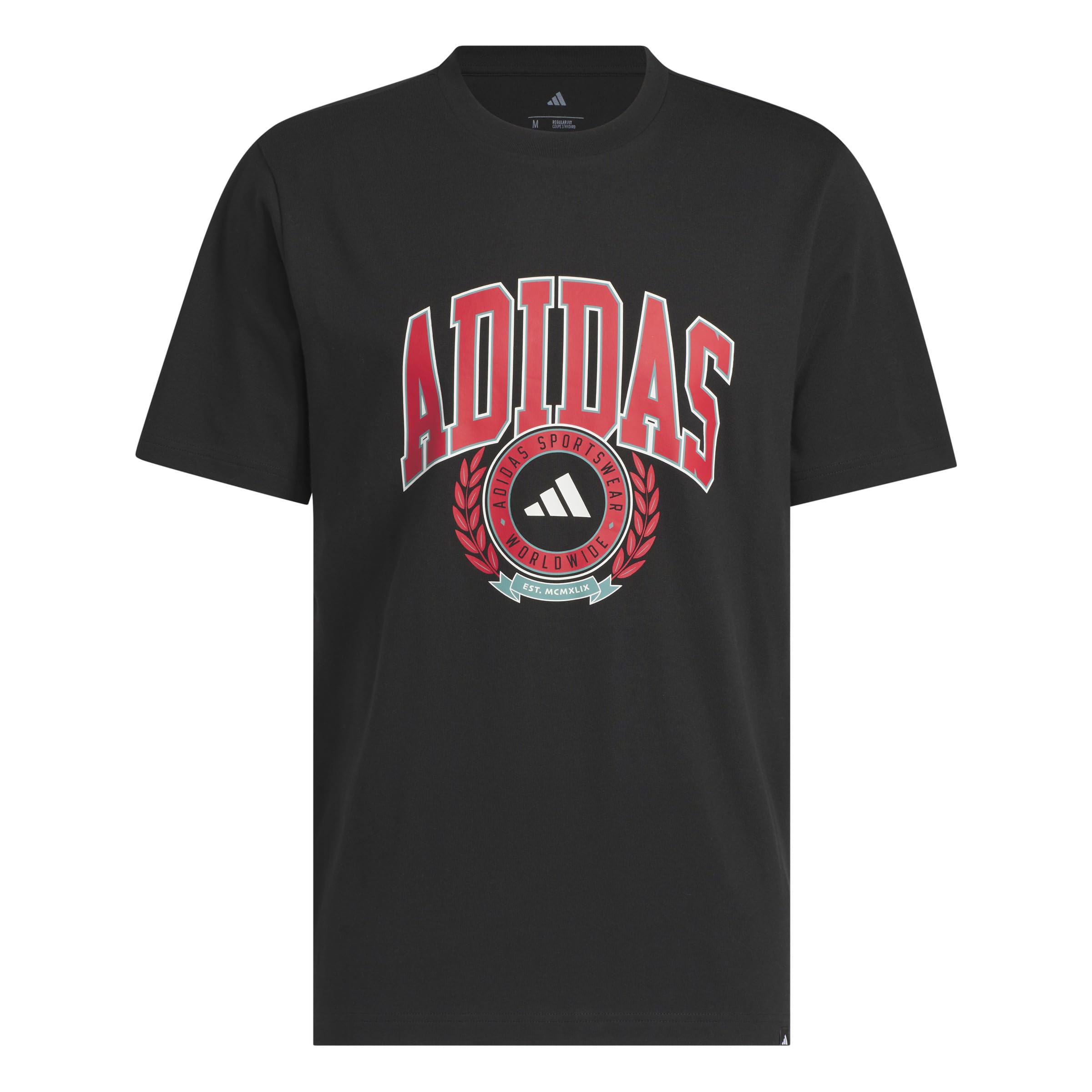 

Adidas Street Sports VSTY CREST Black T-shirt, Men s, (JV8443)