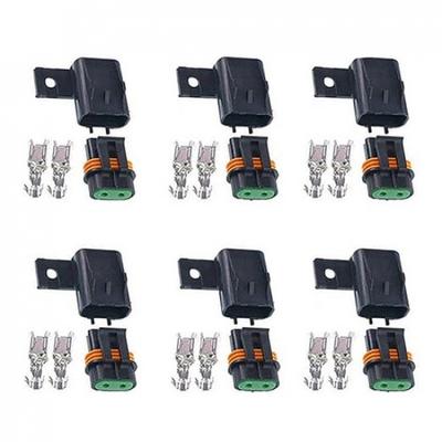 Wasserdichter gekapselter Sicherungshalter Montage Spleiß Vorhandenes Kabel Kit (Packung mit 6)