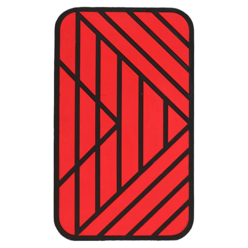 Car Main Driver Heel Pad Auto Brake Foot Pedal Floor Mat Anti-slip Wear-resistant PVC Footrest Plate Heel Pad For Car Driving