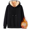 Men's Lambskin Fleece Hooded Jacket - Casual Winter Hoodie