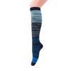 Unisex Striped Compression Cycling Socks – Elastic, Stylish, and Supportive for Fitness and Beautiful Legs