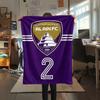 Al Ain FC Pattern Flannel Blanket, High Quality Comfortable for All Seasons, Home Decor, Warmth and Comfort, Perfect for Gifts.