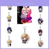Acrylic Keychain With Starry Love Anime Characters Perfect For Gifting