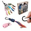 CHANGJIQ Squid Lure Set with Squid Lure Fishing Jig Hook Lure Squid Safety Stab Fishing Squid Fishing Covers, 12-Piece Carabiner, Holder, Protection,