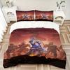 3pcs Free Fire Gaming Bedding Set-Perfect for Bedroom, Guest Room, Living Room, Hotel Decor-Ideal Gift for Fans, Travelers, Daily Use-Festiv