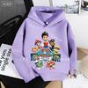Cartoon Print Children Fall Spring Sweatshirt Kids PAW Patrol Hoodie Pullover Toddler 3-12 Year Boy Girl Casual Sweatshirt