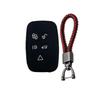 silicone car key case holder shell soft remote cover protector for Land Rover Range Rover Sport Discovery 3 4 Elander 2 Evoque
