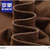 Romon Men's Business Casual Faux 2-Piece Shirt Collar Knitted Sweater