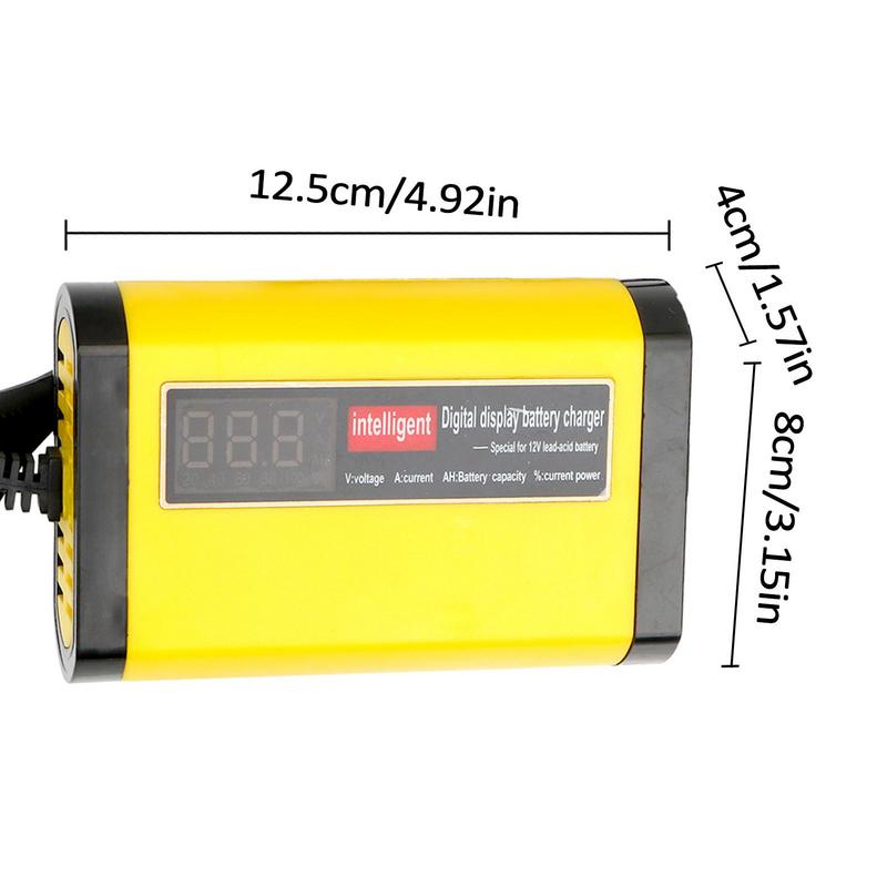 12V Battery Charger 2A 12V Fully-Automatic Smart Car Battery Charger Battery Maintainer Trickle Charger And Battery Desulfator