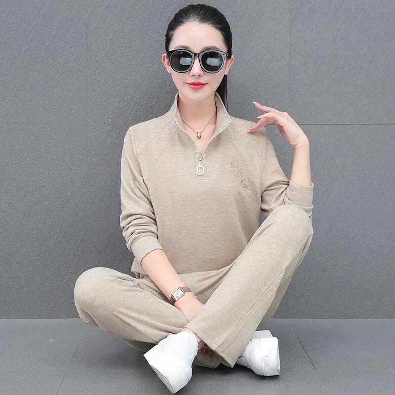 JOHLIN DREAM Women s Loose Sweatshirt & Slim Casual Pants Tracksuit XL