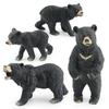 Adorable Asian Black Bear Figurine Crafted From High-quality Pvc Material