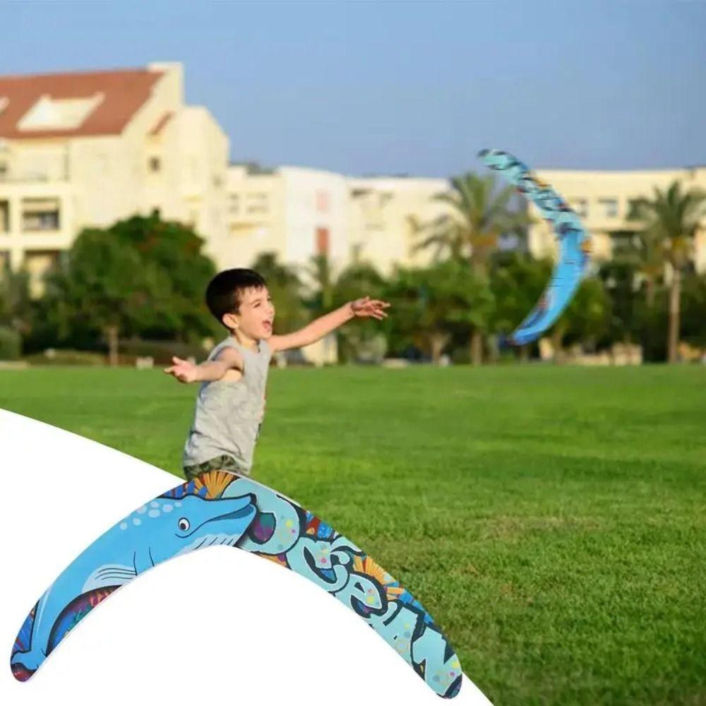 

V-образный летающий бумеранг игрушка профессиональный дельфин бумеранг V-образный бумеранг для спорта на открытом воздухе