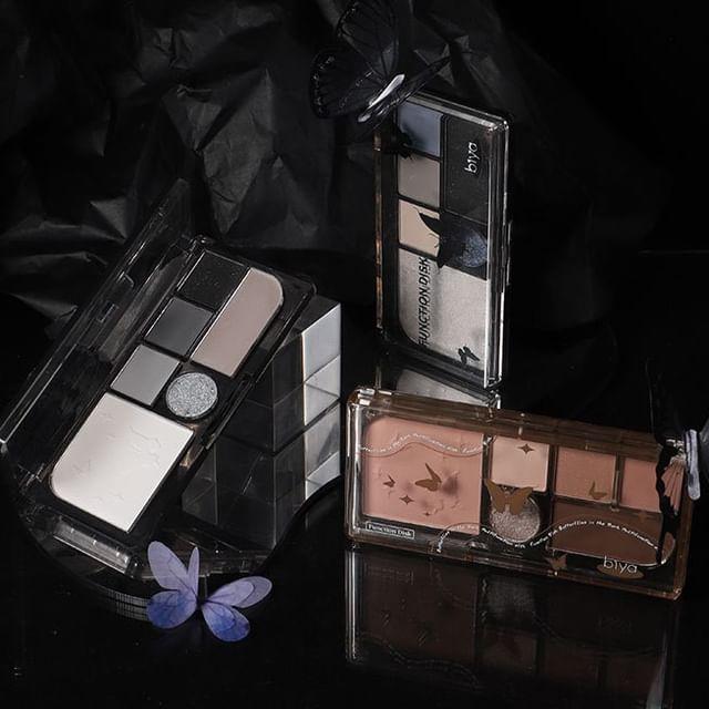 Biya - Dark Night Lidschattenpalette Schmetterling - 4 Typen
