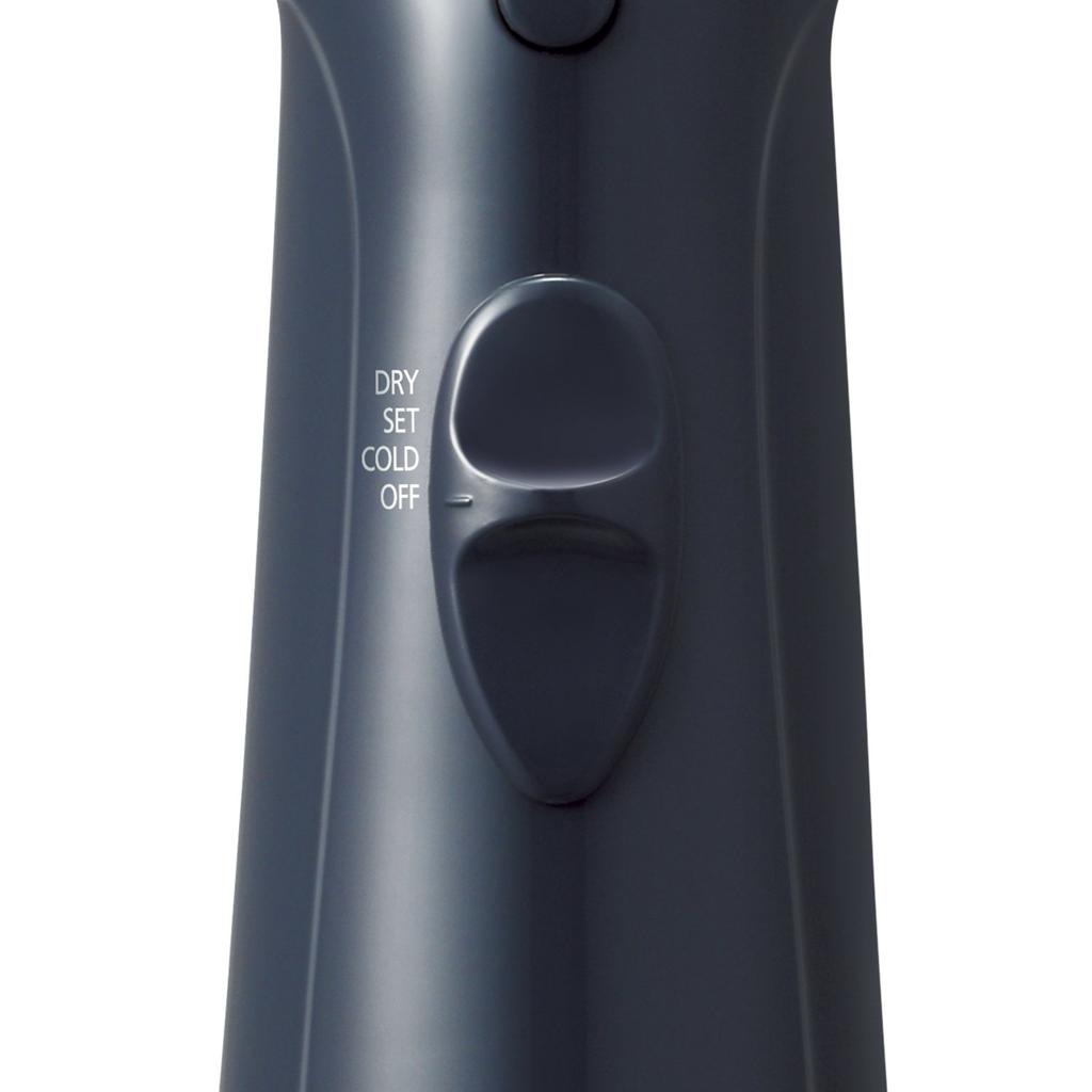 Panasonic Kurukuru Dryer Noise Suppression Type Black EH-KA1A-K