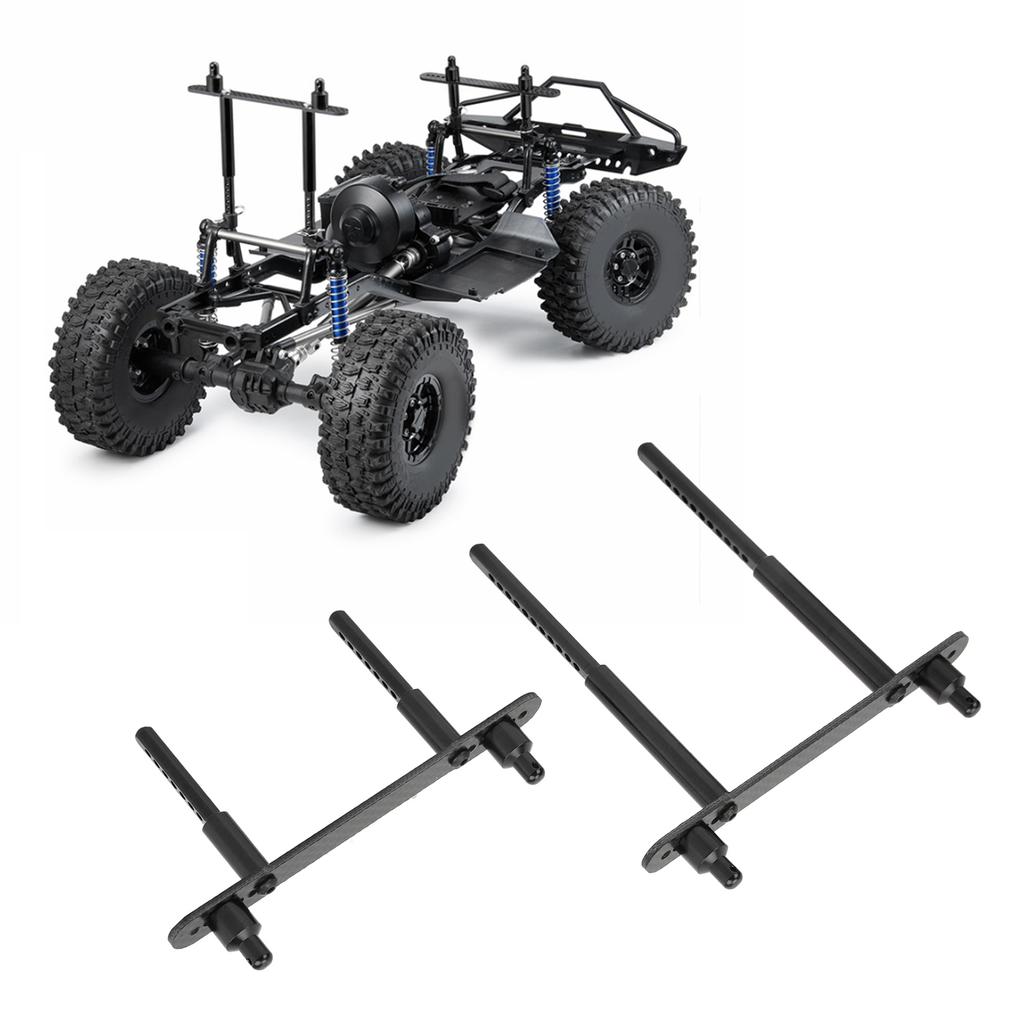 RC   Columns Front Rear Aluminum Alloy Carbon   Car Body Mount Post for   SCX10 90046 90047 1Celsius10 RC Car