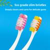 Individually Packaged Soft Bristle Toothbrush for Adult Oral Cleaning