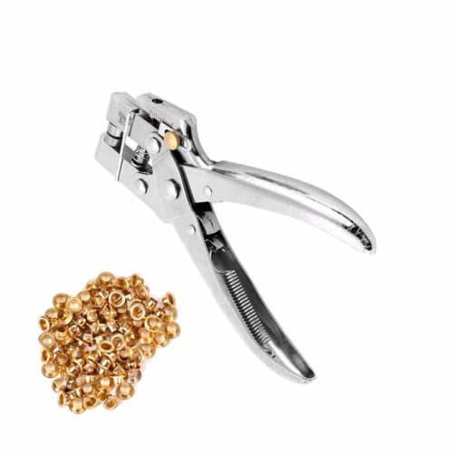 Hilitand Eyelet Punch with 100 Hollow Rivets MW-8307