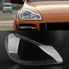 Front Right Clear PC Headlight Lens Cover Shell Fit for Porsche Cayenne 2010 2009 2008 2007