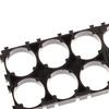 10Pcs 18650 Battery Holder Safety Anti Vibration Holder Bracket Li-Ion Cell Holder Cylindrical Plastic Case Battery Holder