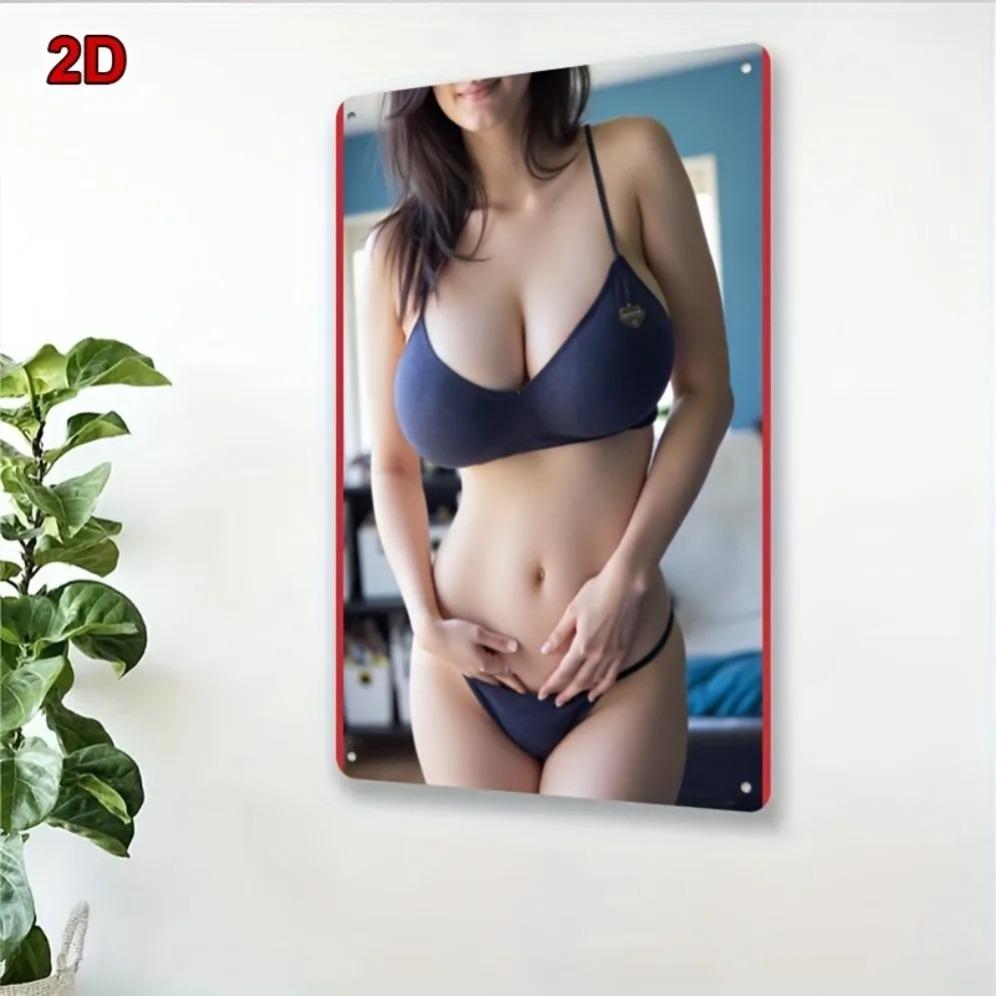 Vintage Metal Tin Sign 8x12 Inch Retro Wall Decor for Café Bar Restaurant